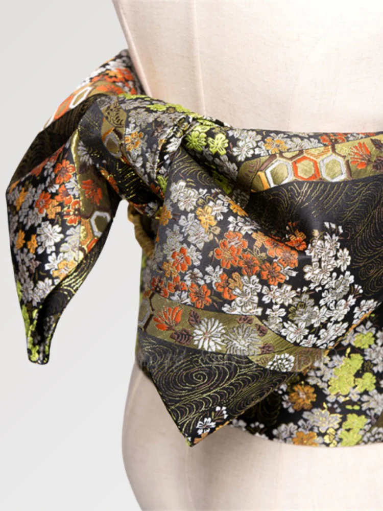 Ceinture Obi Camel 'Koshiko'