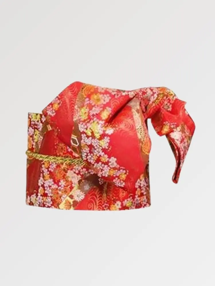 Ceinture Obi Femme 'Tsubaki' - Image 2
