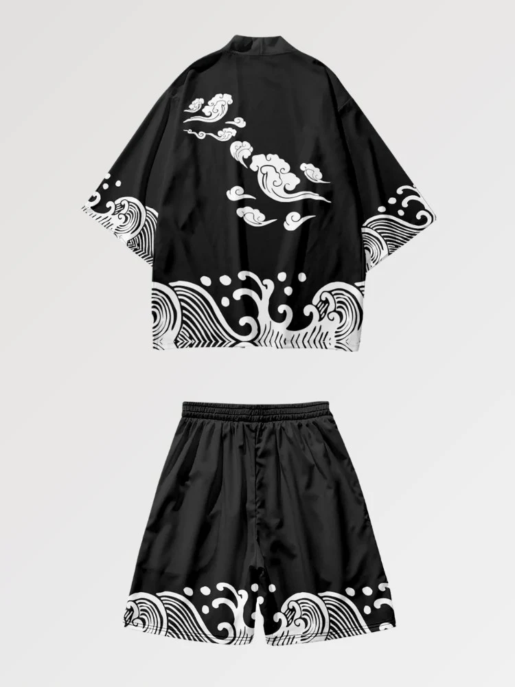 Ensemble de Kimono 'Clouding'