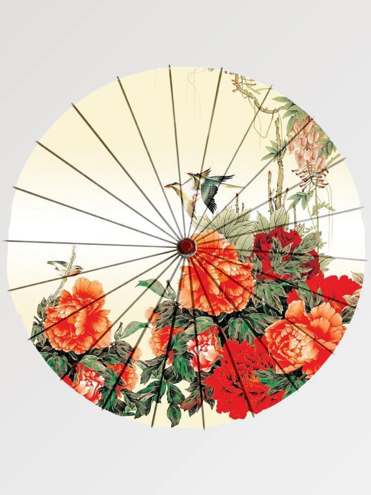 Parapluie Japonais en Rose 'Asatsuyu'