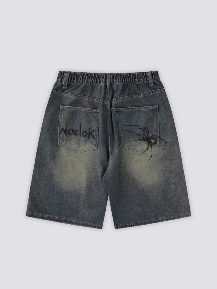 Short en Jean Spider - スパイダ - Image 2
