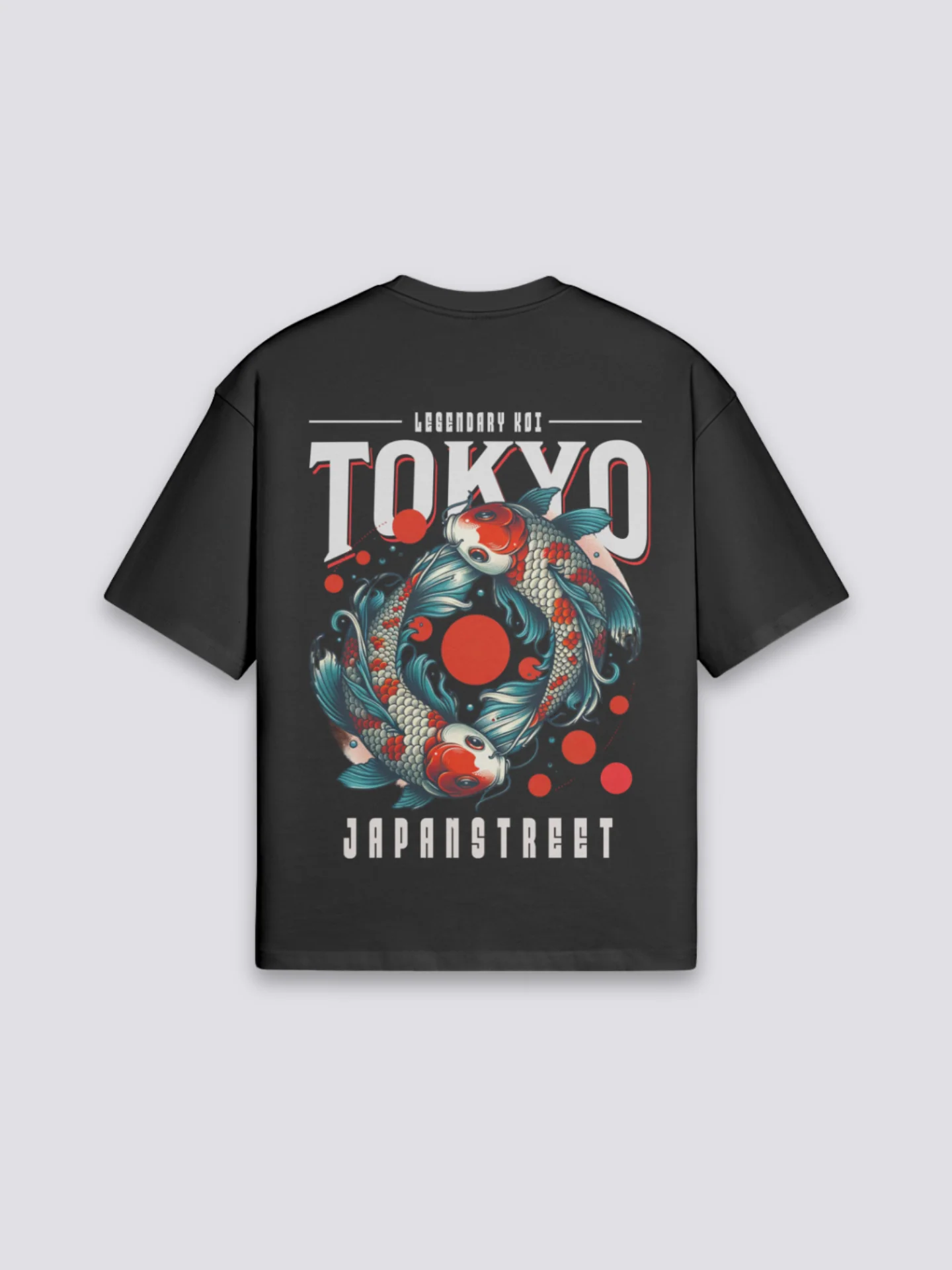 T-Shirt Carpe Koi - フィッシュ - Image 2