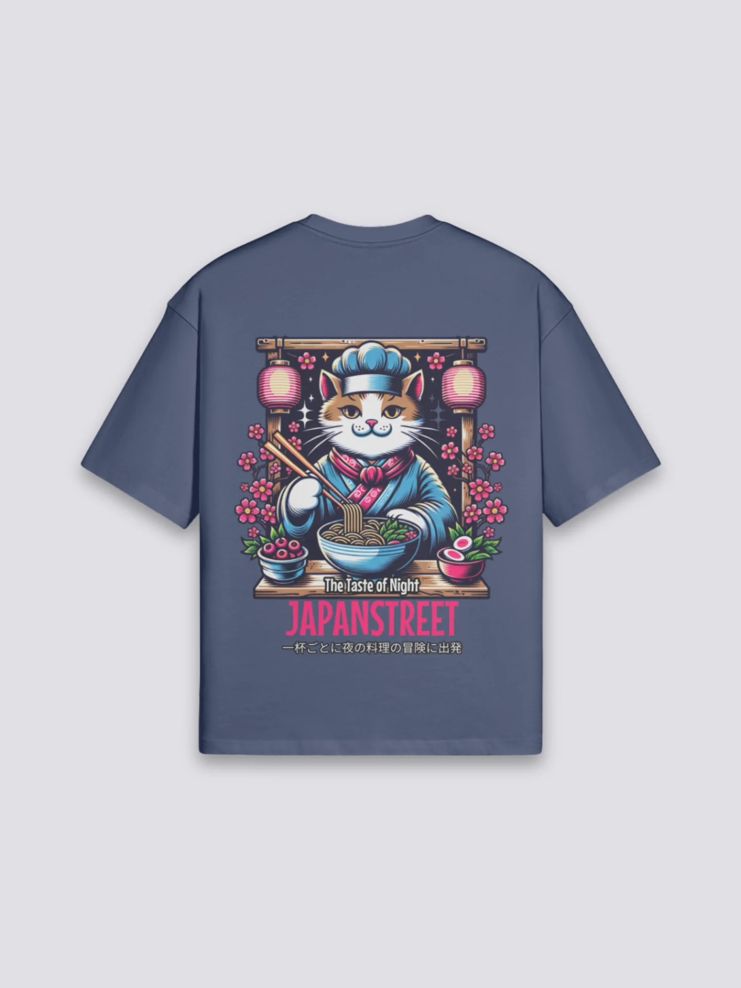 T-Shirt Chat Japonais - ねこ - Image 4