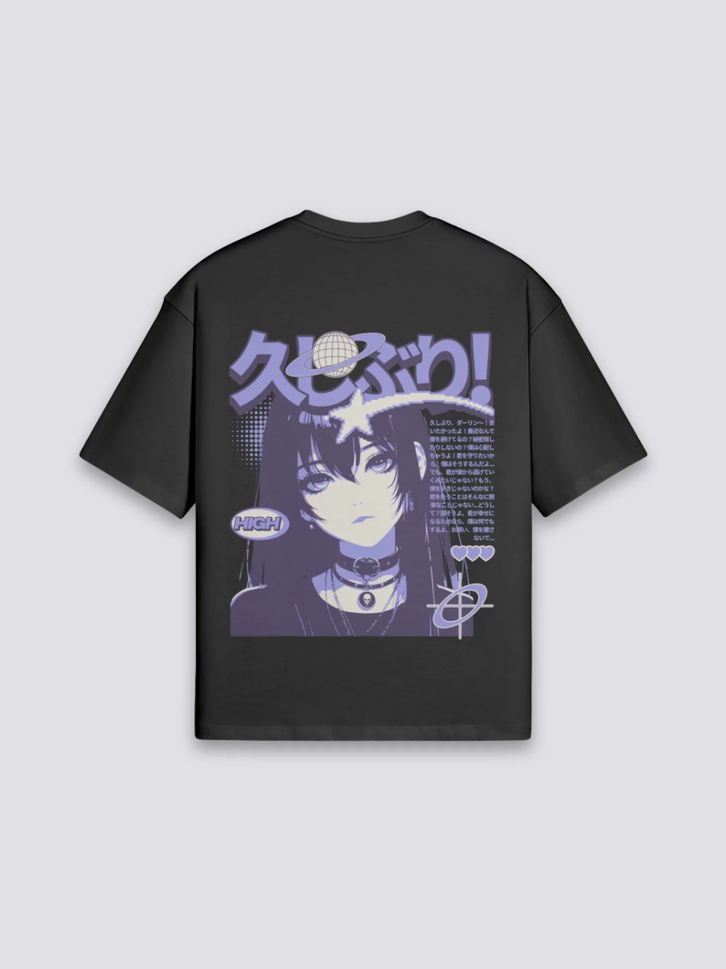 T-Shirt Manga Femme - コミック - Image 3